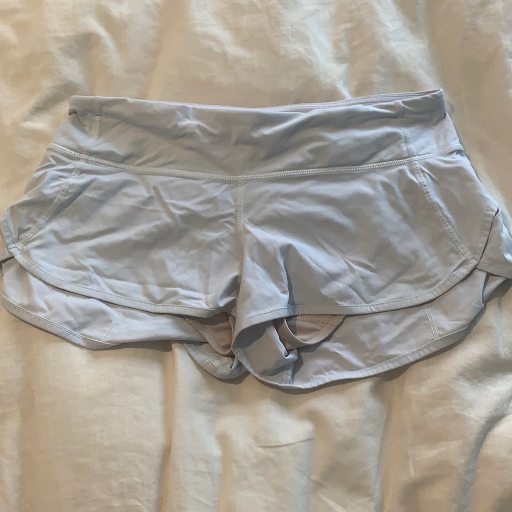 Lululemon White Shorts